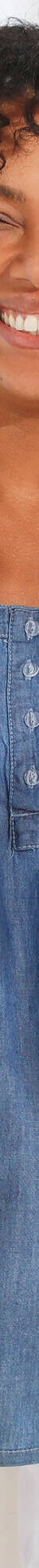 Tunique évasée col rond, denim (bleached) Tunique évasée col rond, denim (bleached)
